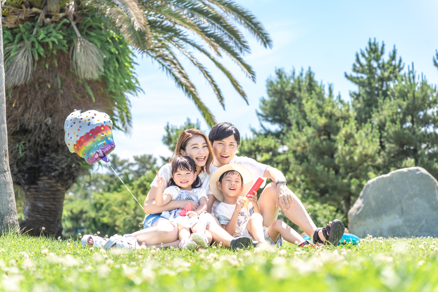 アニバーサリープランのスタジオ＋ロケ撮影撮影の写真02