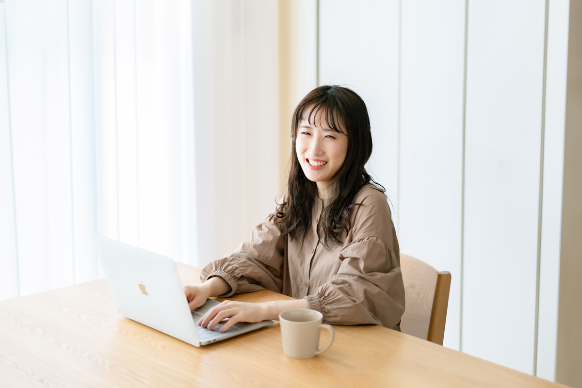 起業女性のためのプロフィール撮影の写真