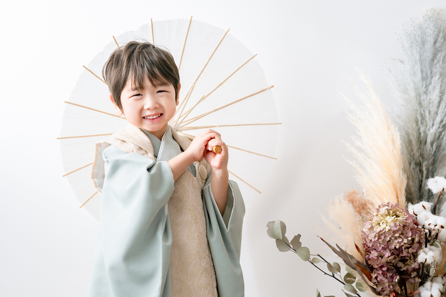 七五三プランのおうちスタジオの写真01